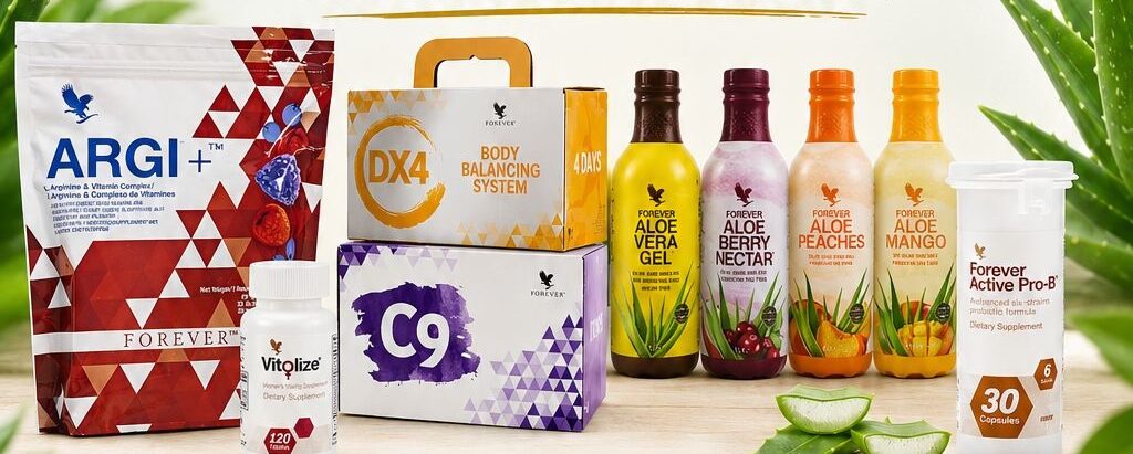  Aloe Vera e Detox Forever Living 